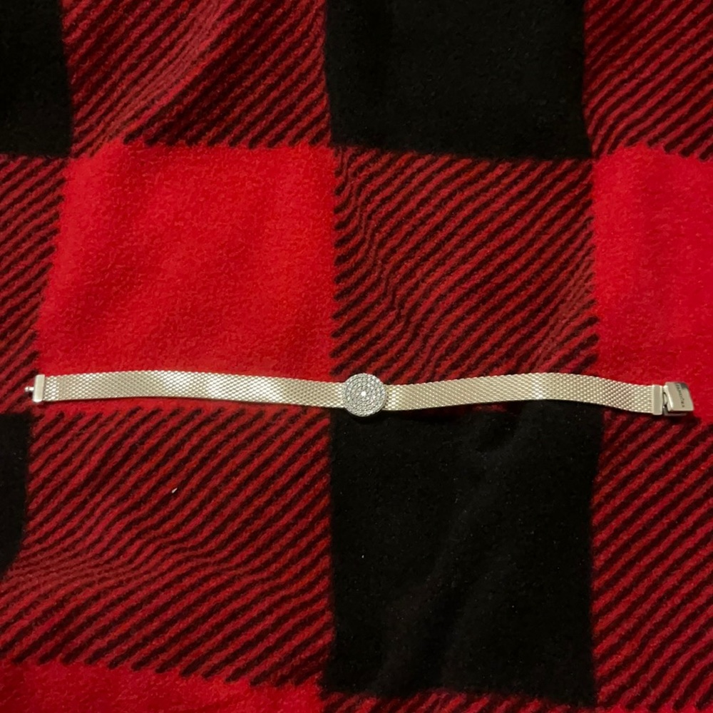 Authentic Pandora braclet with charm